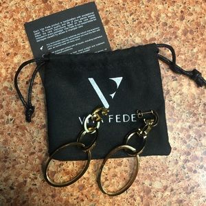 Vita Fede Cassio adjustable earrings.